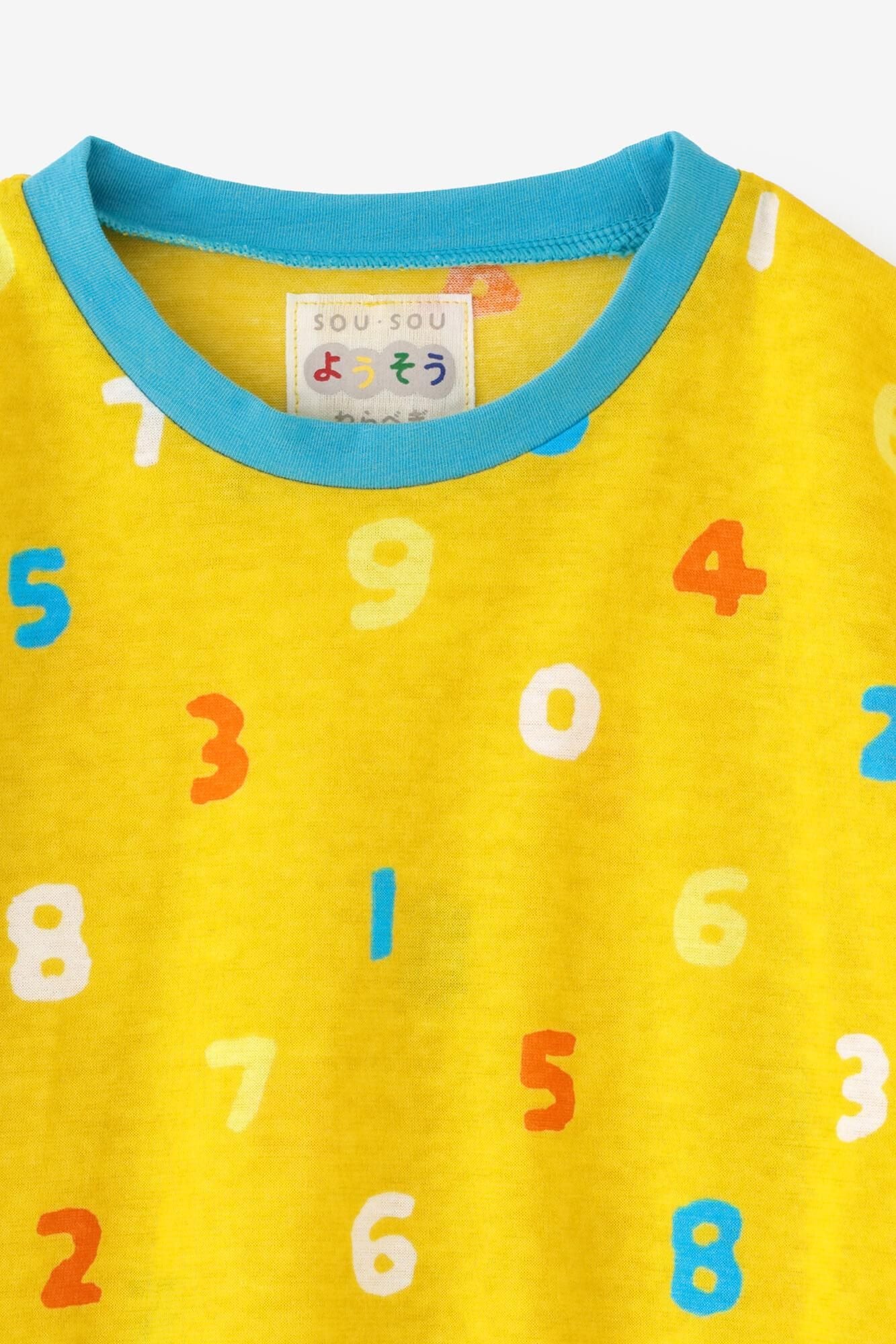 短袖T-shirt／SO-SU-U十數 四色 黃色