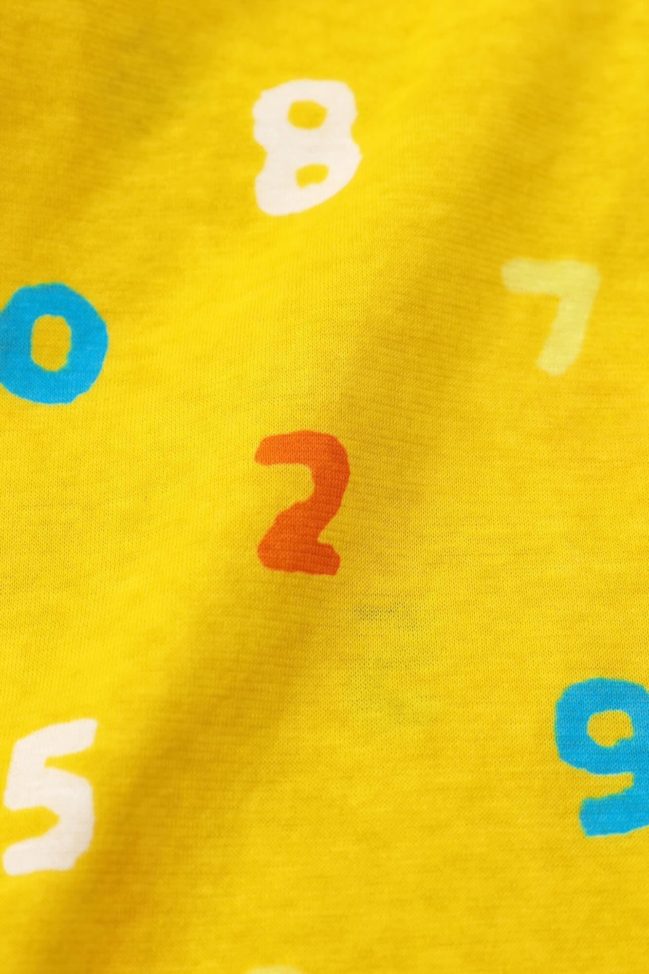 短袖T-shirt／SO-SU-U十數 四色 黃色