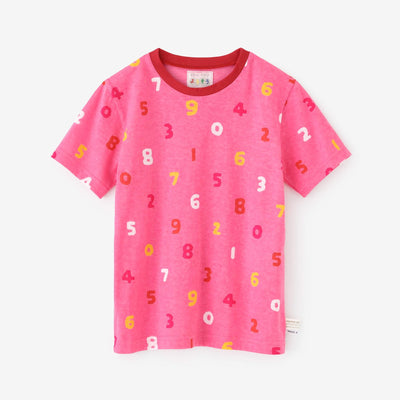 短袖T-shirt／SO-SU-U十數 四色 桃色