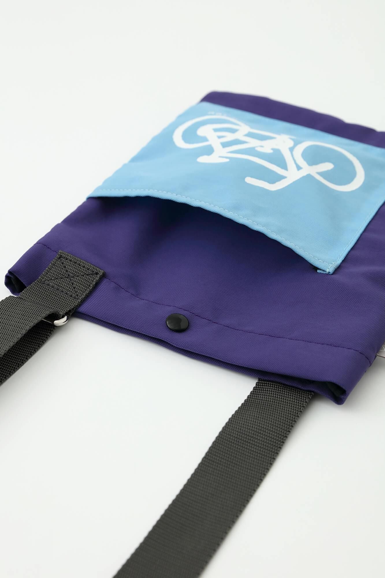 尼龙sacoche小型/Chylinko古代紫色（Kodai Murasaki）