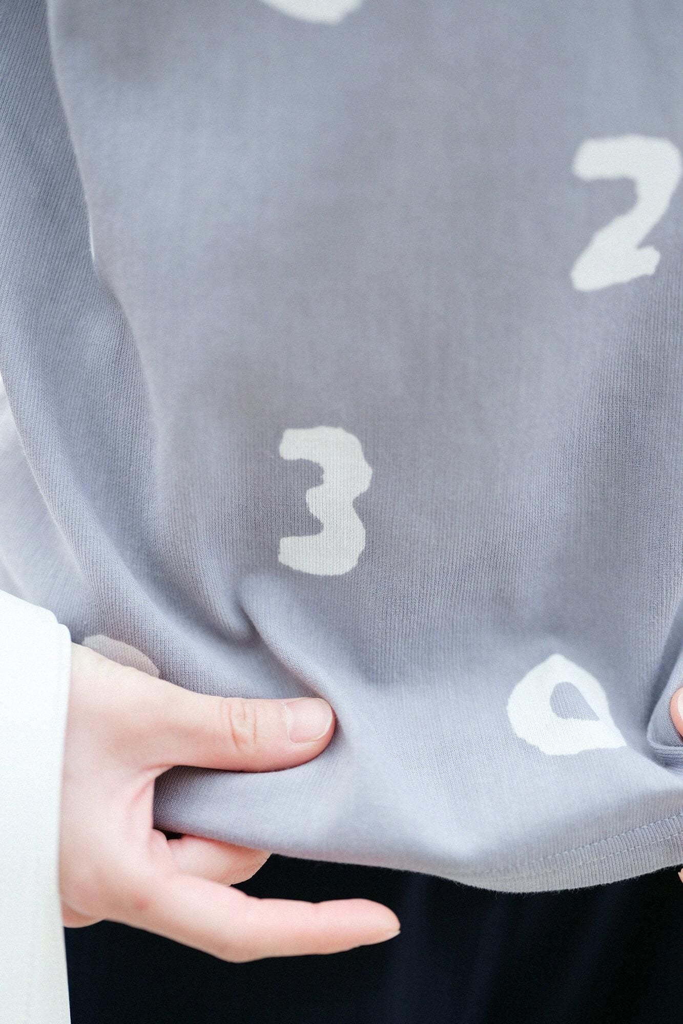 takashima chiku 40/40短袖T恤/so-su-u轻墨颜色（浅墨水）