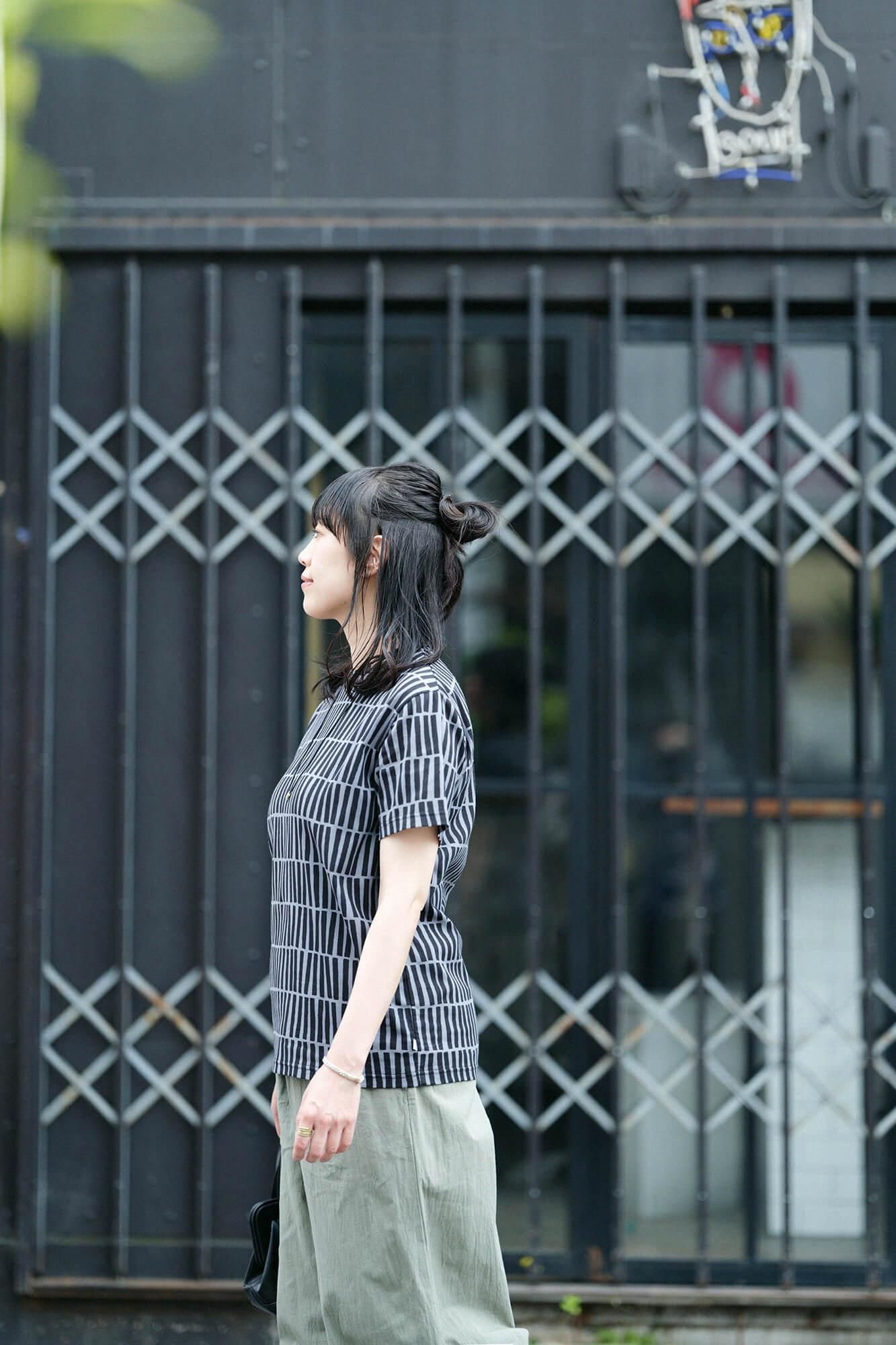 【官網限定】高島縮棉 40/40短袖T-shirt /拍子木