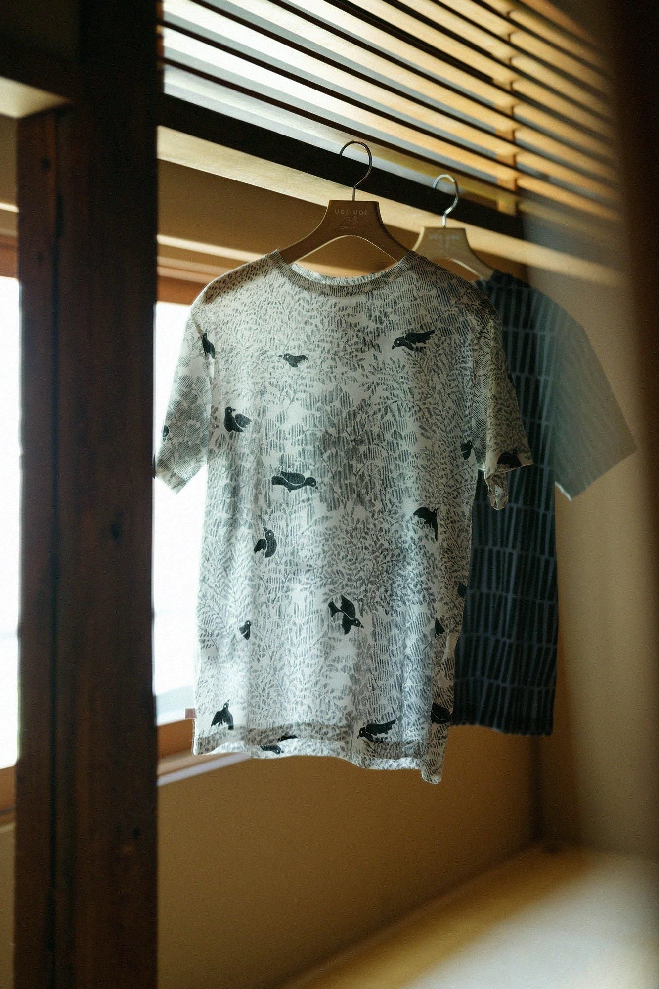 【官網限定】高島縮棉 40/40短袖T-shirt /拍子木