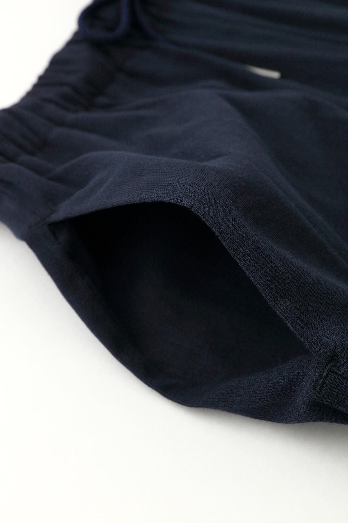 高島縮棉 40/40闊腿褲2.0/藍黑色