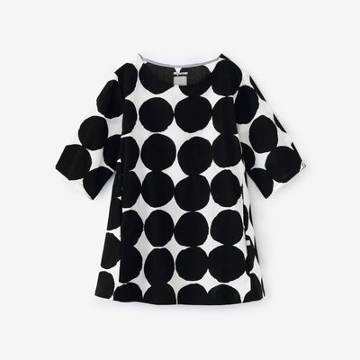 Chizimi Cotton 20/20 Elbow Length Sleeve Tunic / Marbles