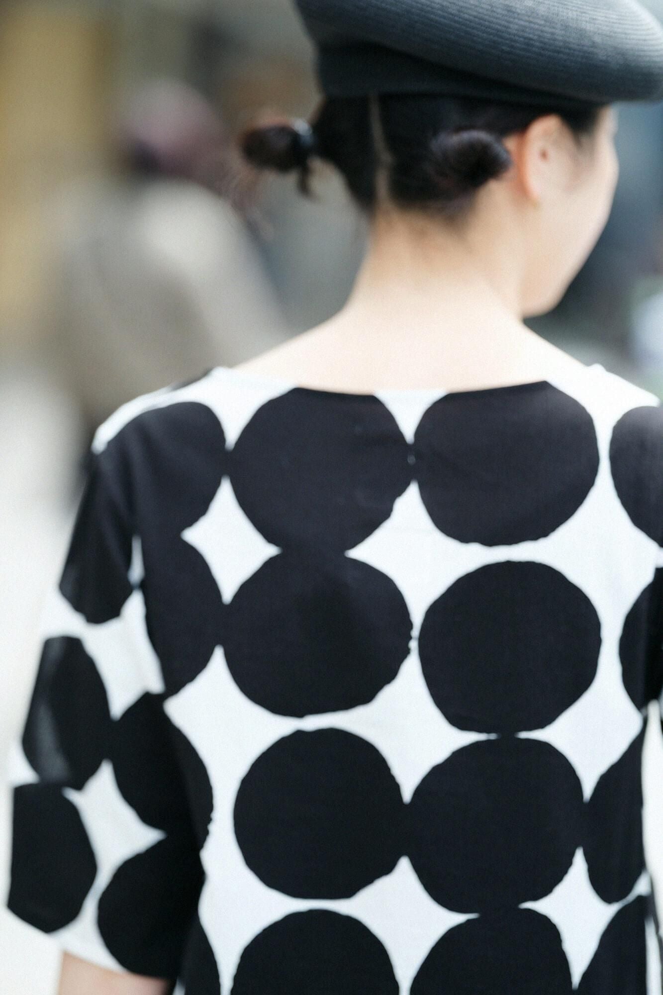 Chizimi Cotton 20/20 Elbow Length Sleeve Tunic / Marbles