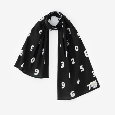伊勢木棉圍巾/ SO-SU-U十數 大黑色2