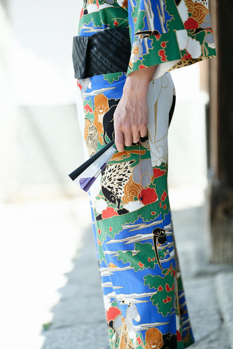 Fubi Kimono Pants