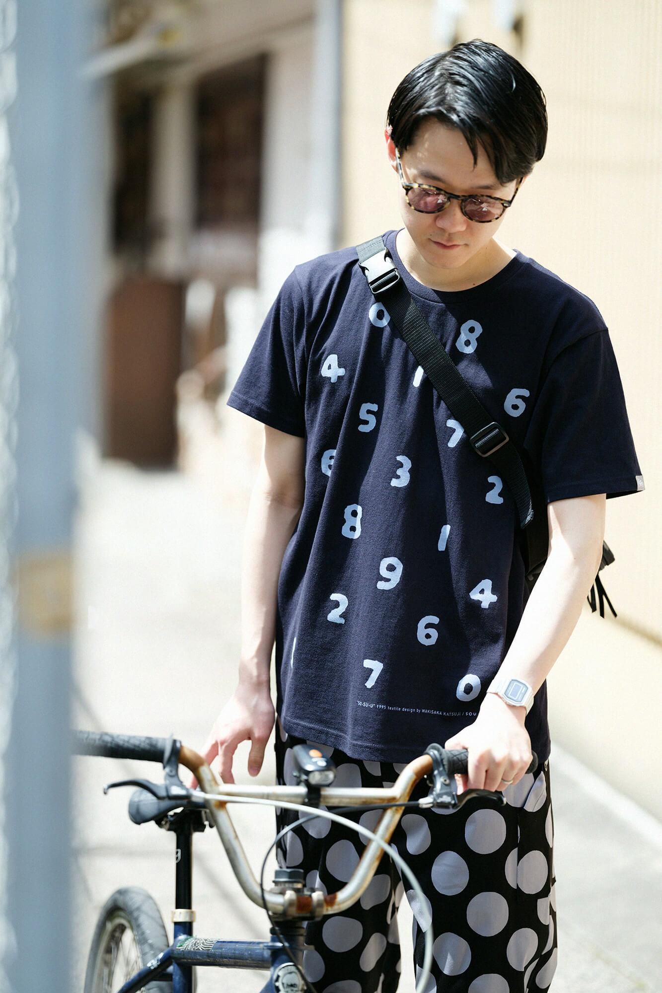 SO-SU-U Short Sleeve T-shirt [5.0]/ Navy