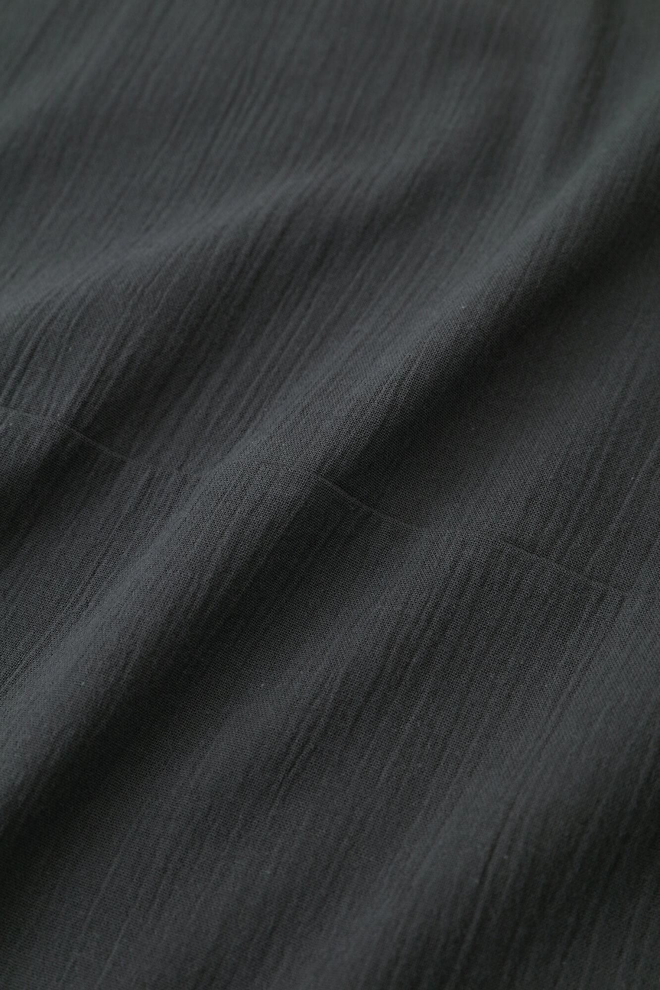 高島縮棉 20/20長方形洋裝雙色/深鉛色