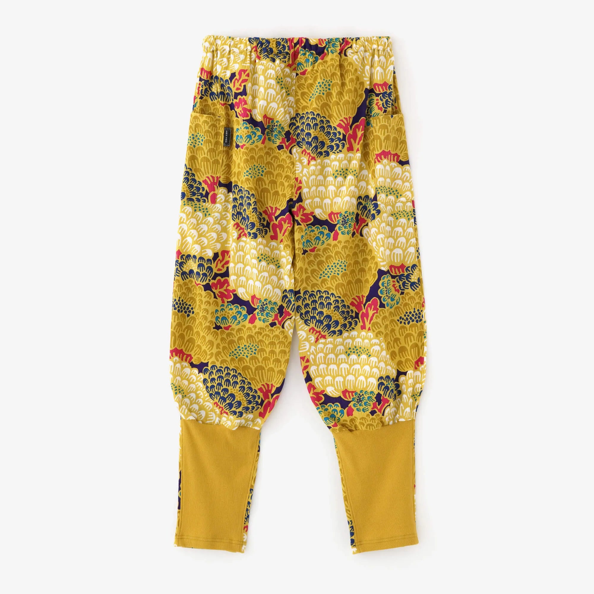 【net limited】Chizimi Cotton 20/20 Harem Pants／Kenran Bright▲
