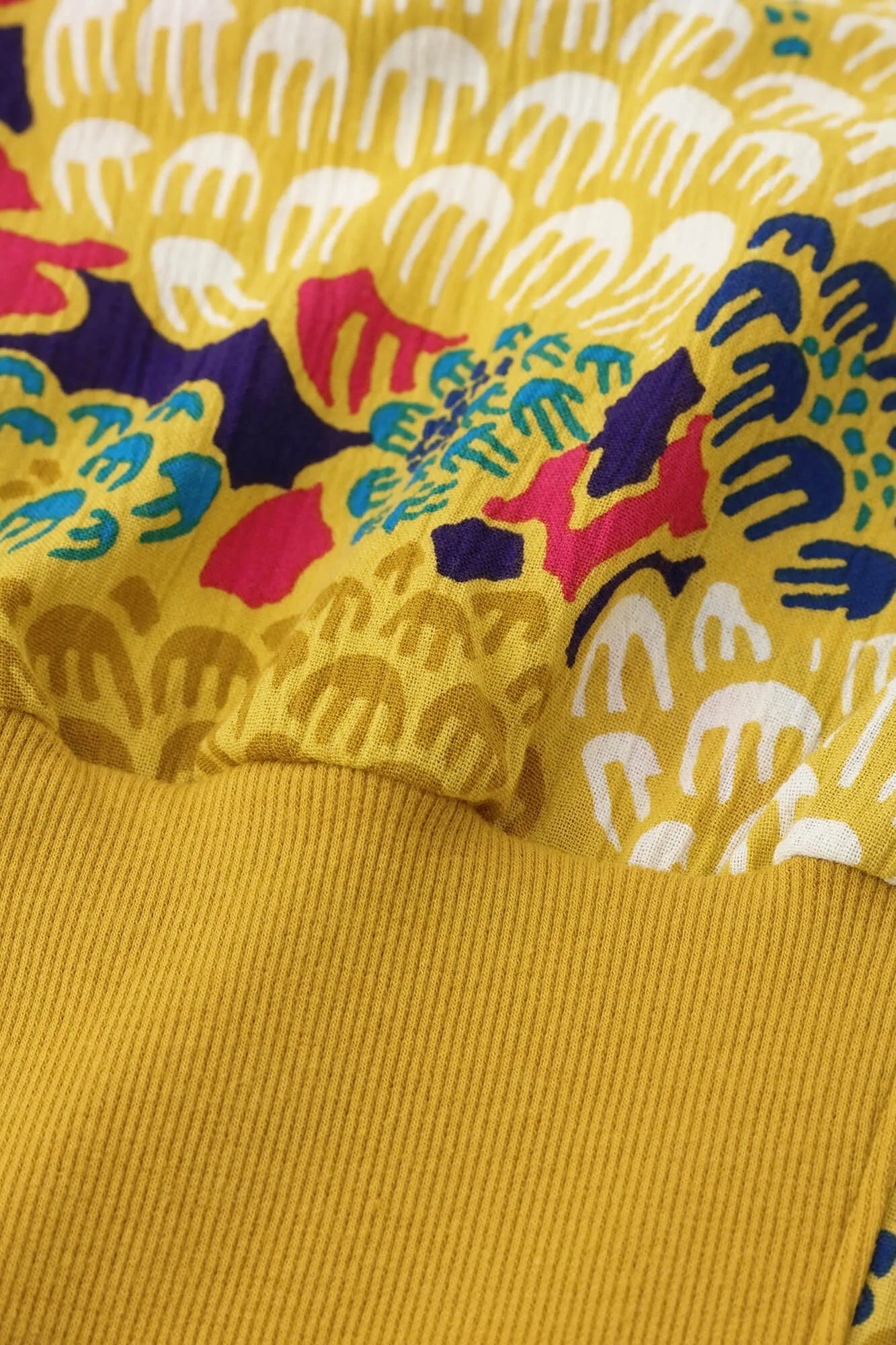 【net limited】Chizimi Cotton 20/20 Harem Pants／Kenran Bright▲