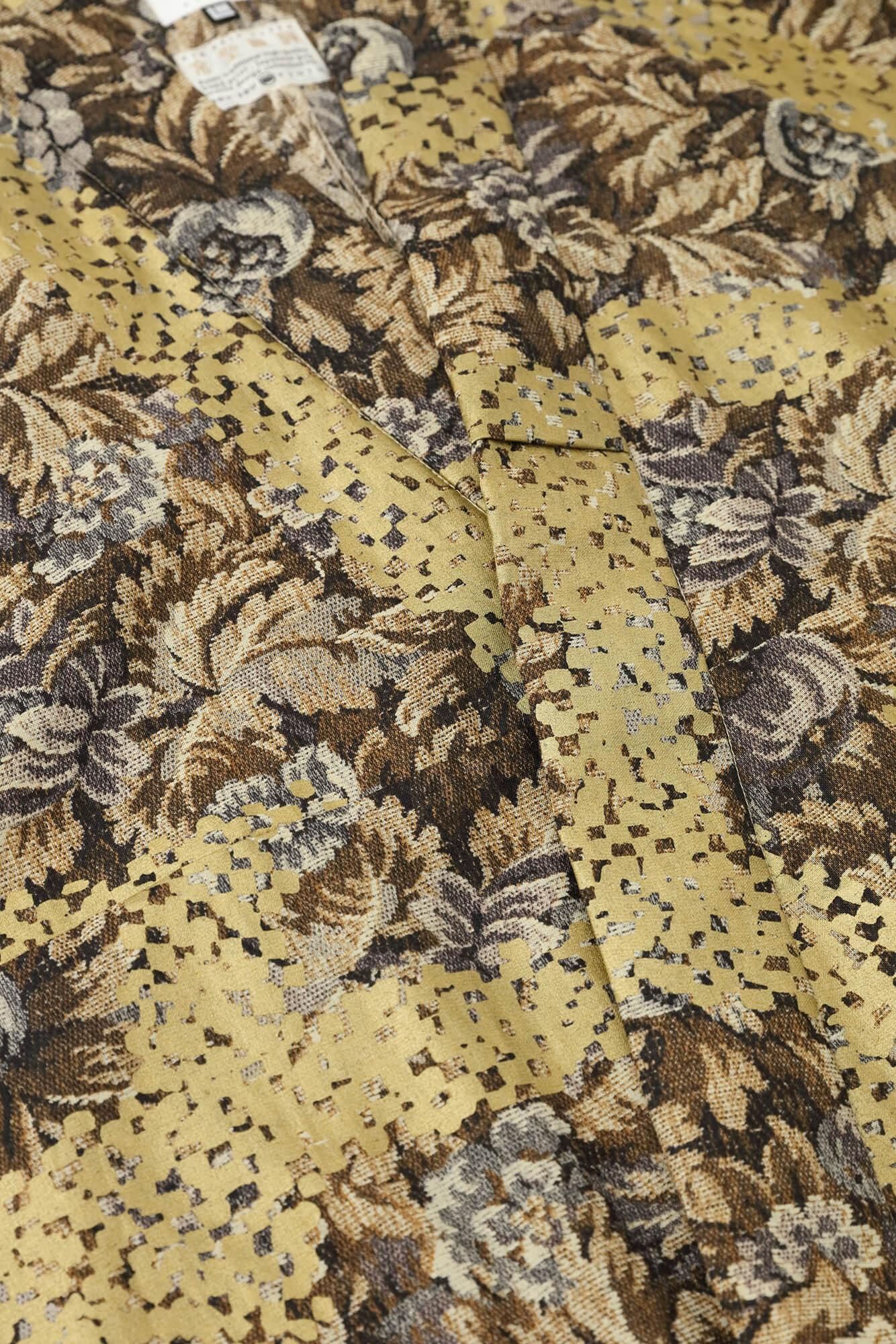 麻 帷子簡易和服／唐花之五花大綁