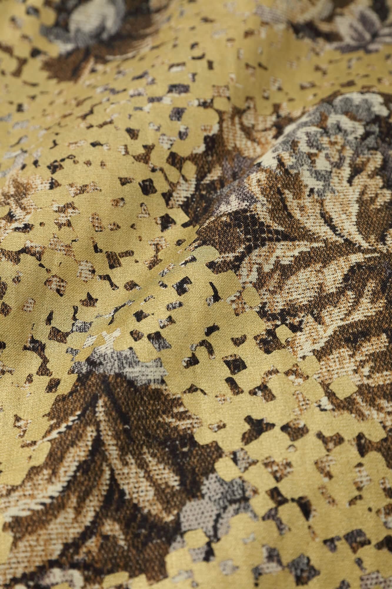 麻 帷子簡易和服／唐花之五花大綁