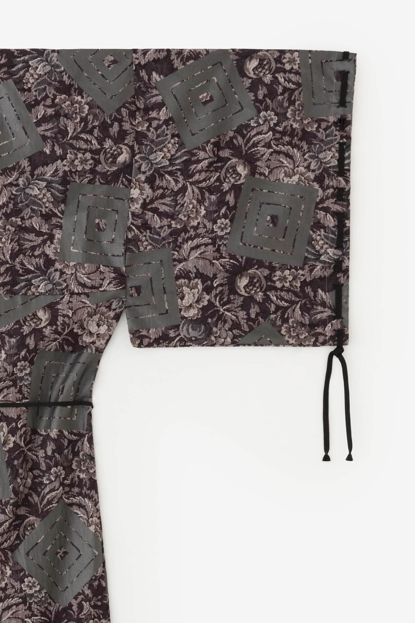 麻 帷子簡易和服（katabira）/唐花和山十八番