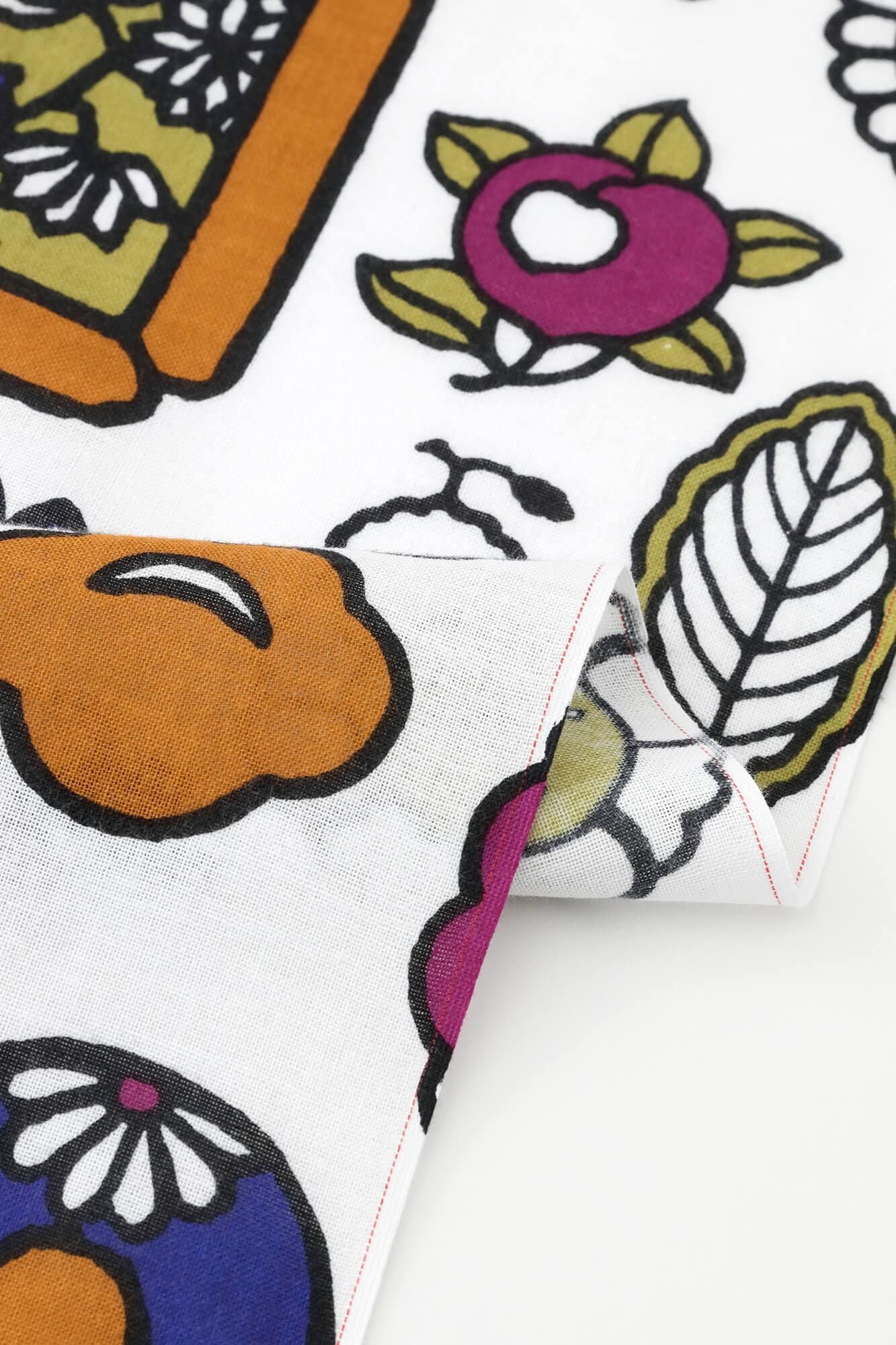 伊勢木綿 textile手ぬぐい／引手（ひきて）