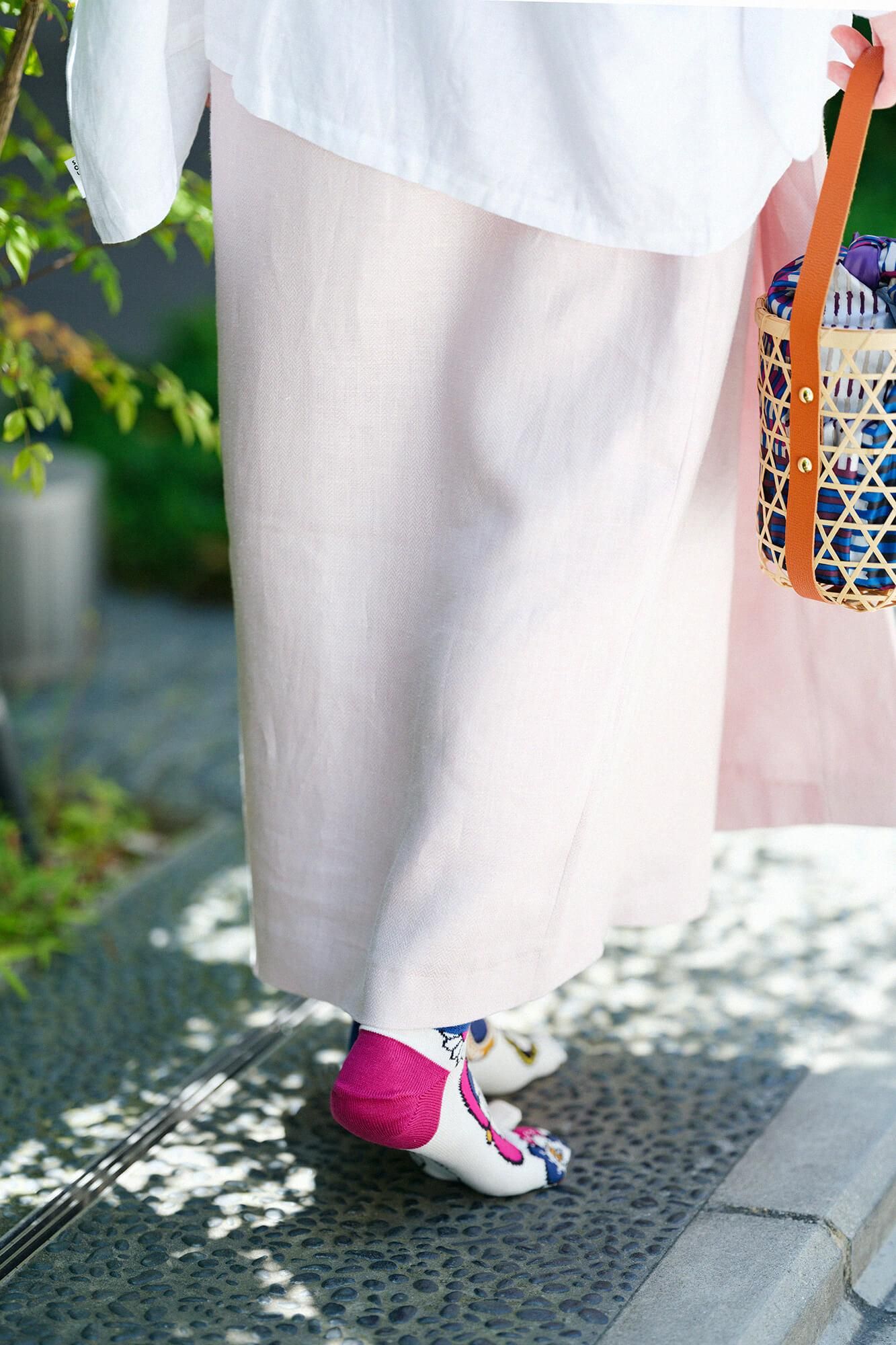 分趾襪（腳踝長度）／引手【男・女性用】