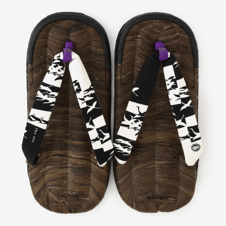 Asabura Sandals Black / Crane