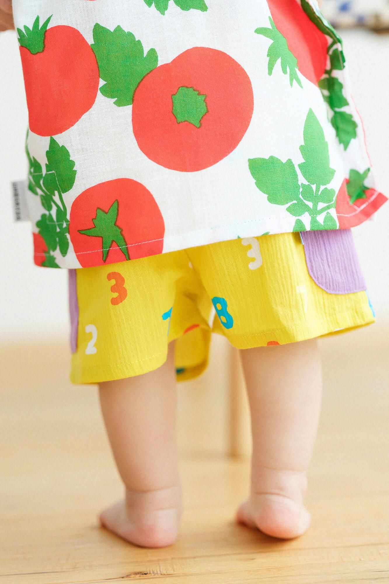 ● Chizimi Cotton 20/20 Shorts / SO-SU-U 4-color Yellow