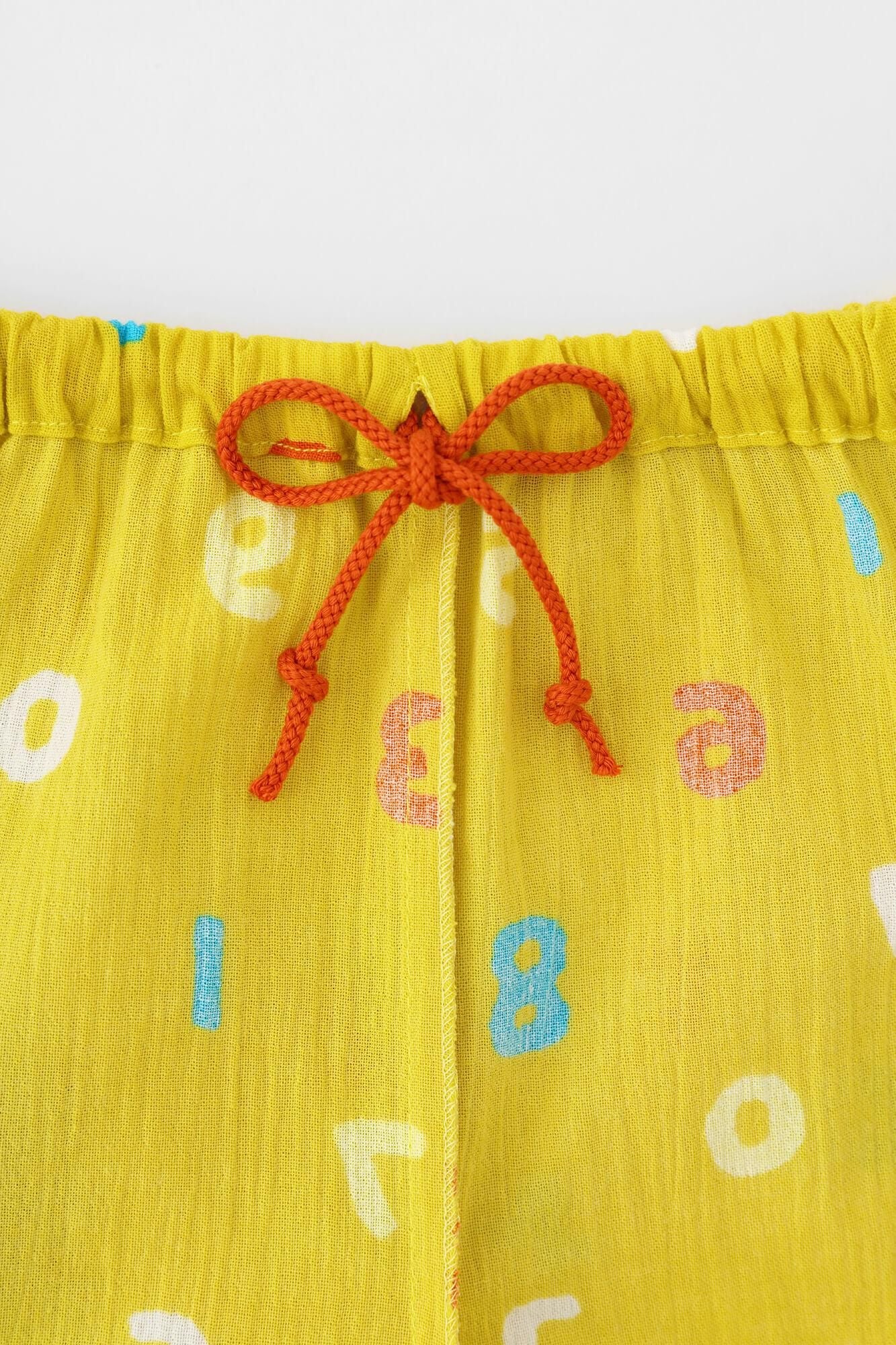● Chizimi Cotton 20/20 Shorts / SO-SU-U 4-color Yellow