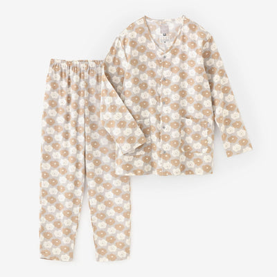 高島平織 圖案紋樣居家服／微笑