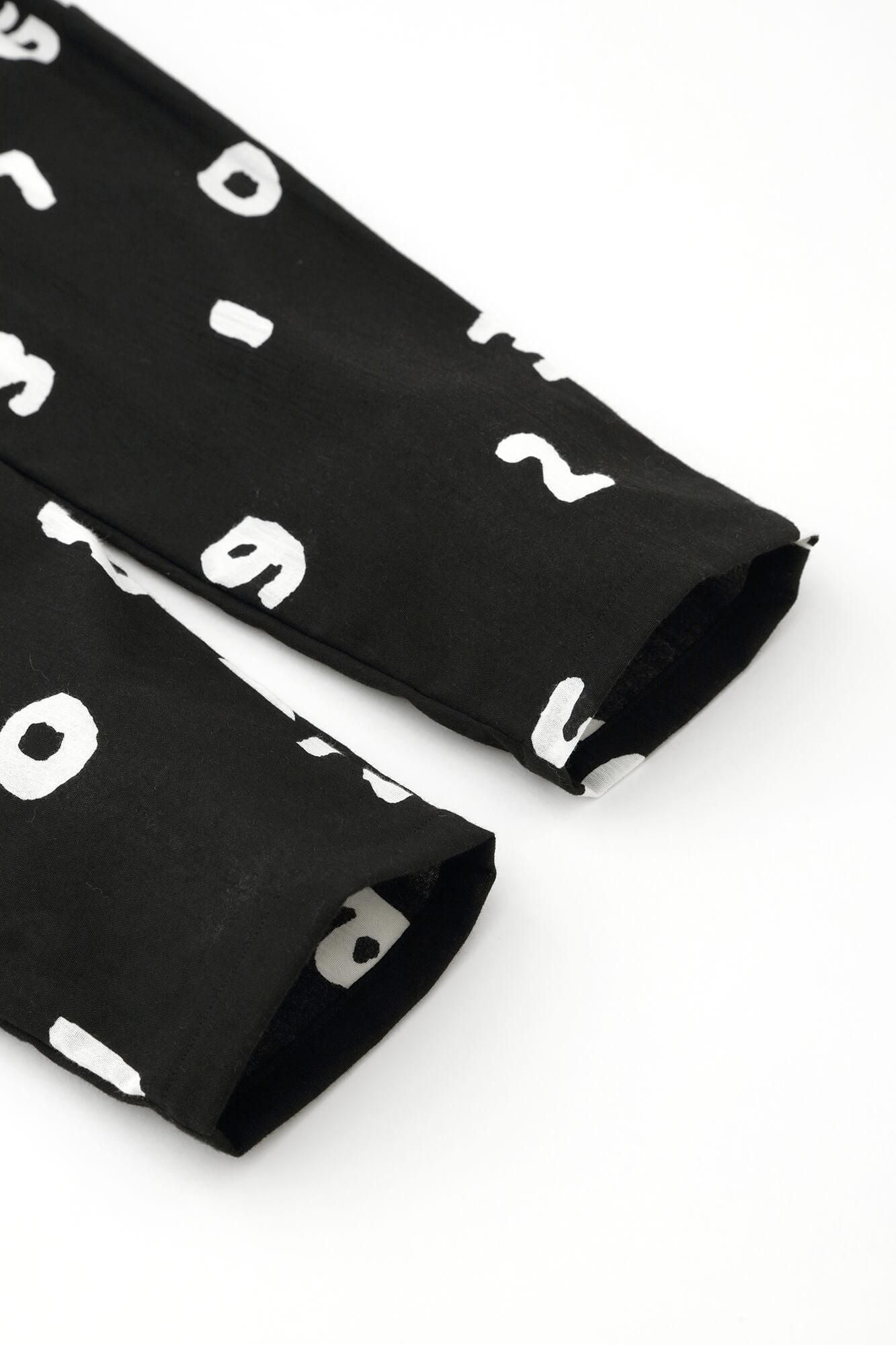 【官網限定】高島縮棉 20/20休閒窄管長褲/ SO-SU-U十數黑色