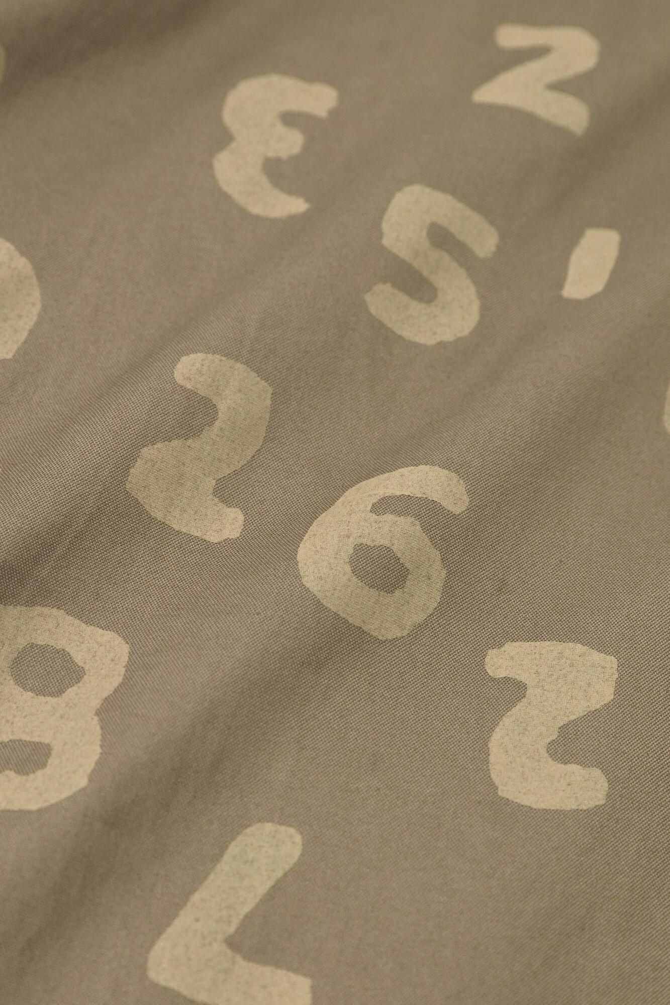 【net限定30%OFF】80双オックス 半袖シャツ／路考茶（ろこうちゃ）×SO-SU-U昆（こん） 上下（しょうか）