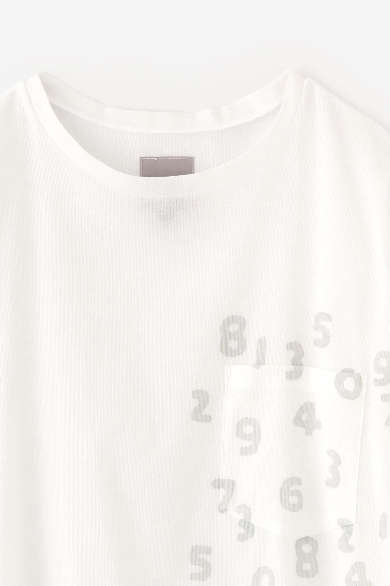 高島縮 40/40 半袖ポケットTシャツ／つくも×SO-SU-U昆