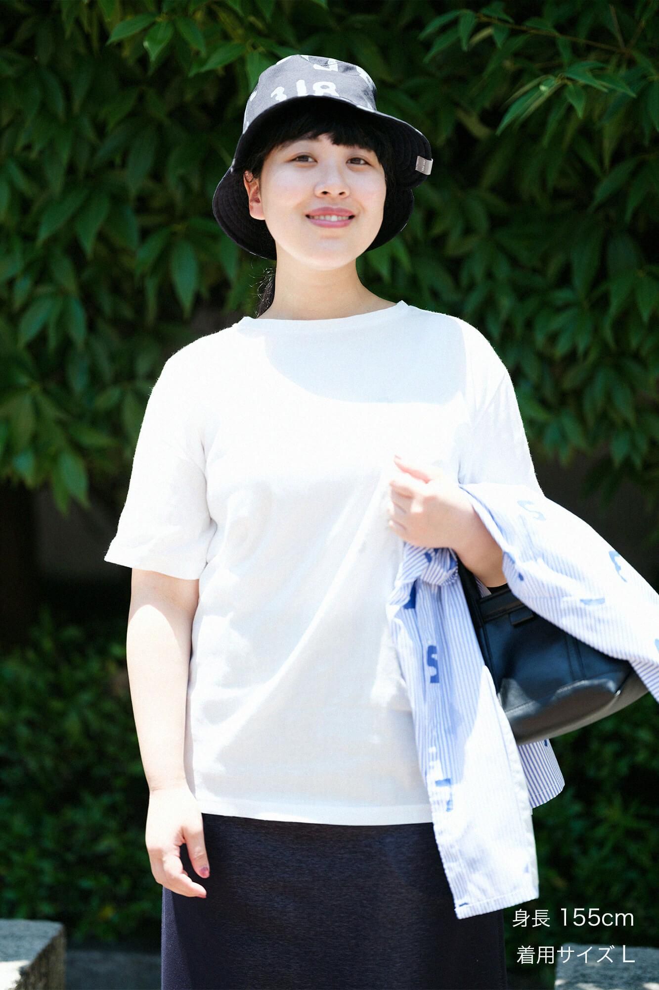 高島縮 40/40 半袖ポケットTシャツ／つくも×SO-SU-U昆