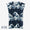 Chizimi Cotton 20/20 Ainasen Rectangular Dress / Hokusai The Great Wave off Kanagawa-Recreation