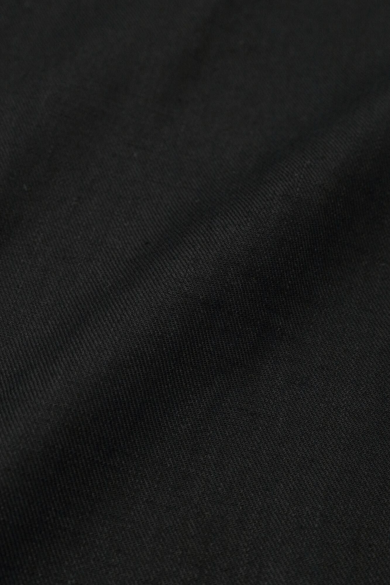 [Versand voraussichtlich um den 3. März herum] Leinen-Stretch-Denim in weitem Schnitt, Monpe, sanfte/nasse Farbe