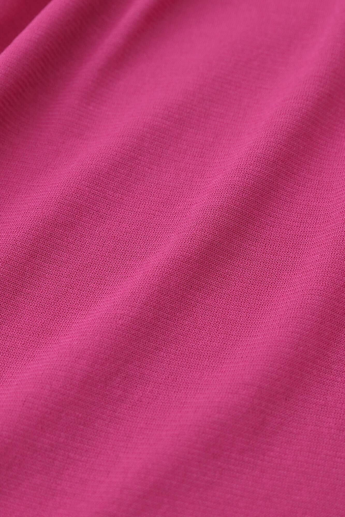 CSS Cotton Long Cardigan / Dark Pink