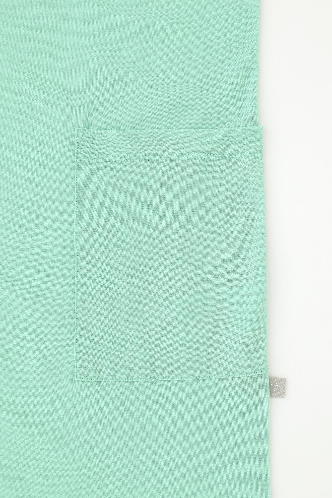 CSS純棉 長開衫／淺黃綠色