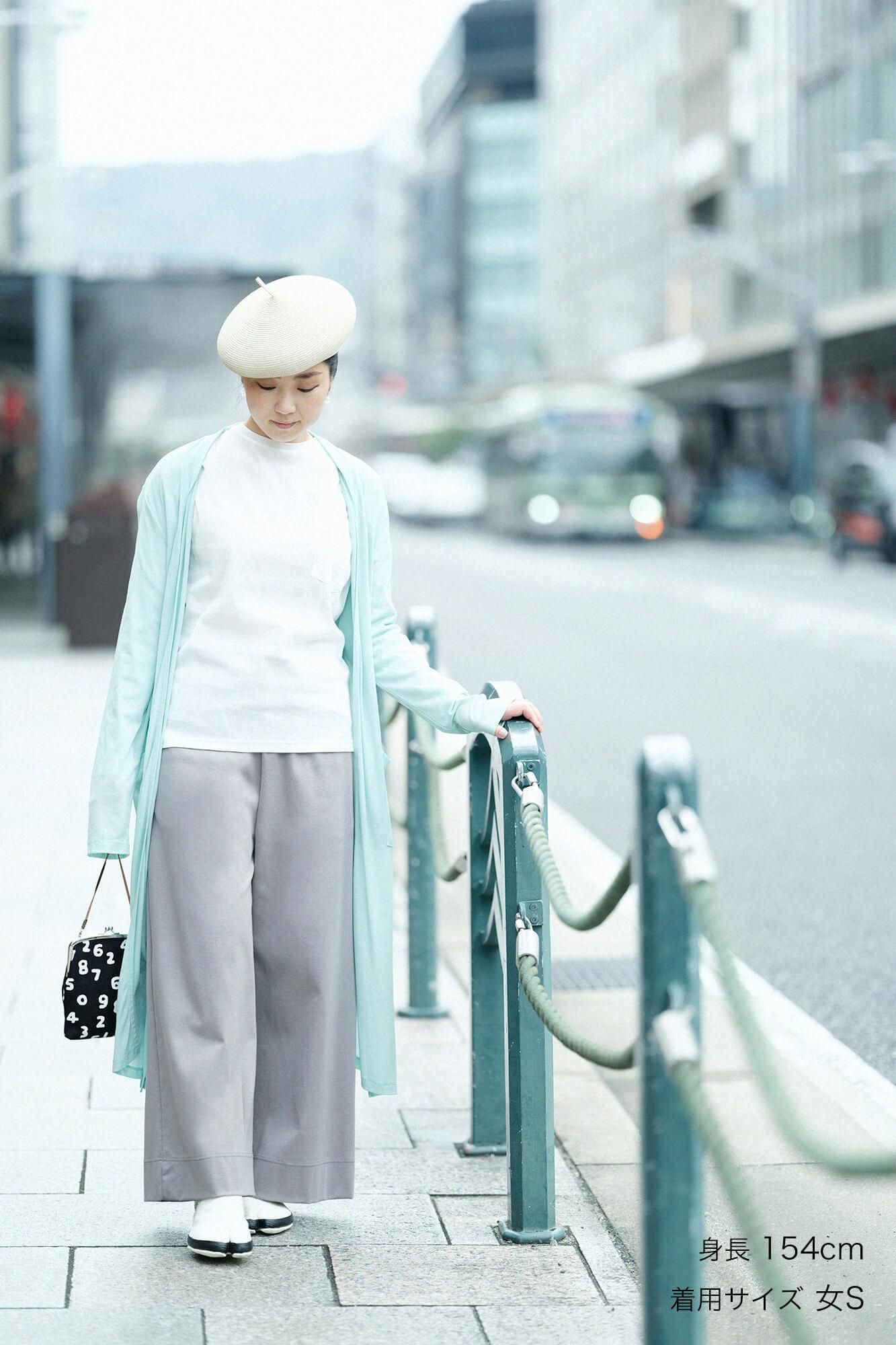 CSS純棉 長開衫／淺黃綠色