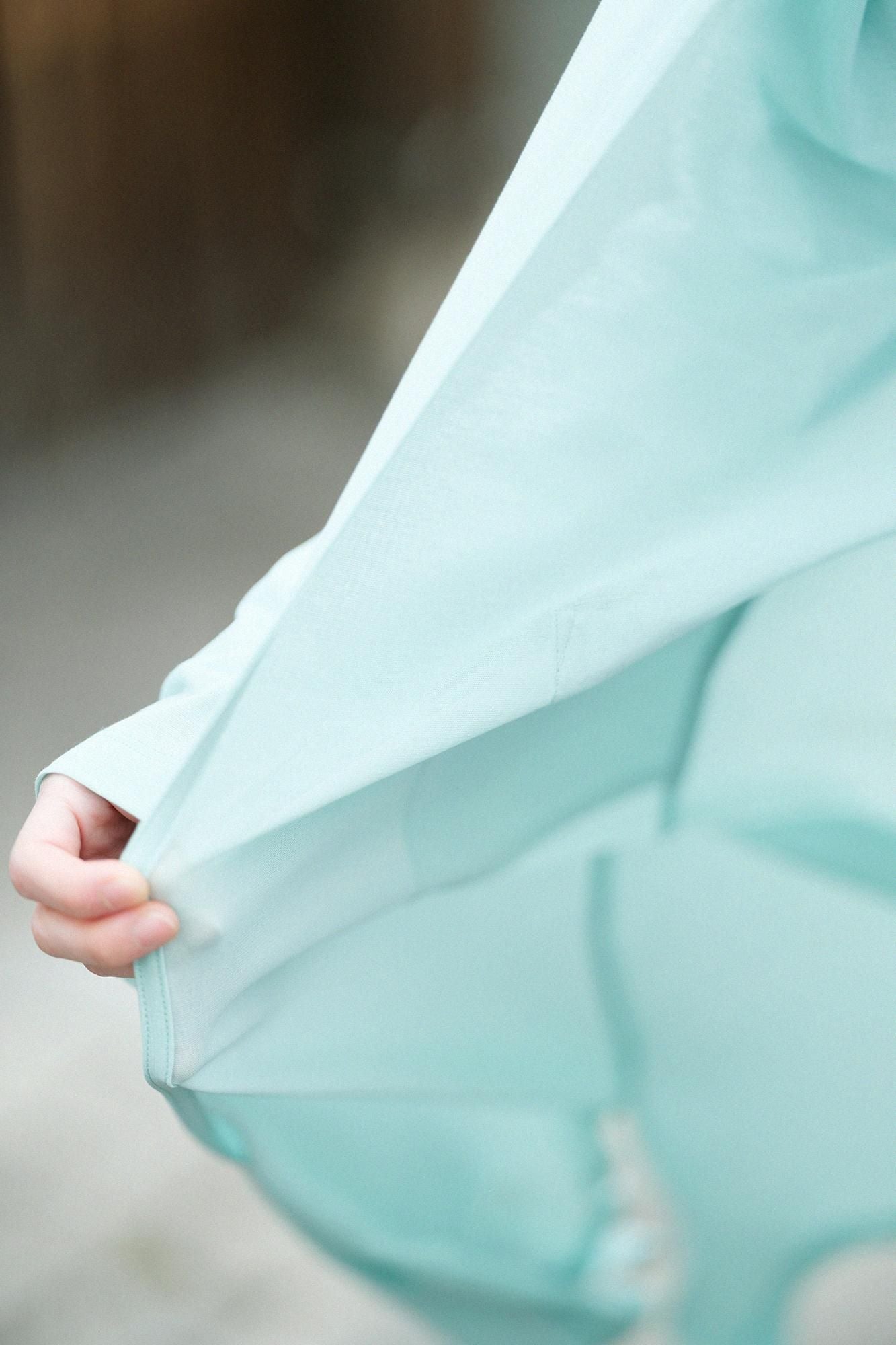 CSS純棉 長開衫／淺黃綠色