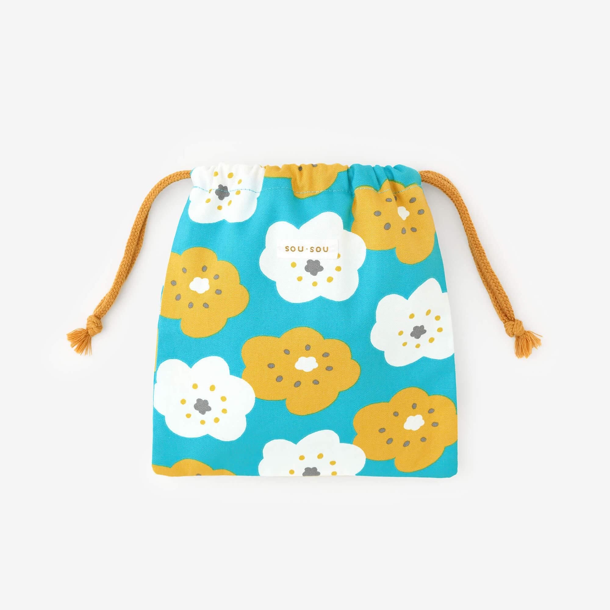 SOU・SOU×丸眞抽繩袋 S／微笑