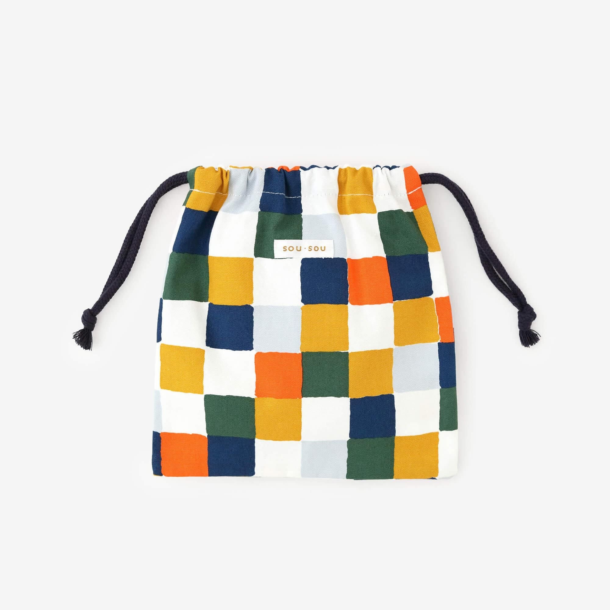 SOU・SOU×丸眞抽繩袋 S／日常