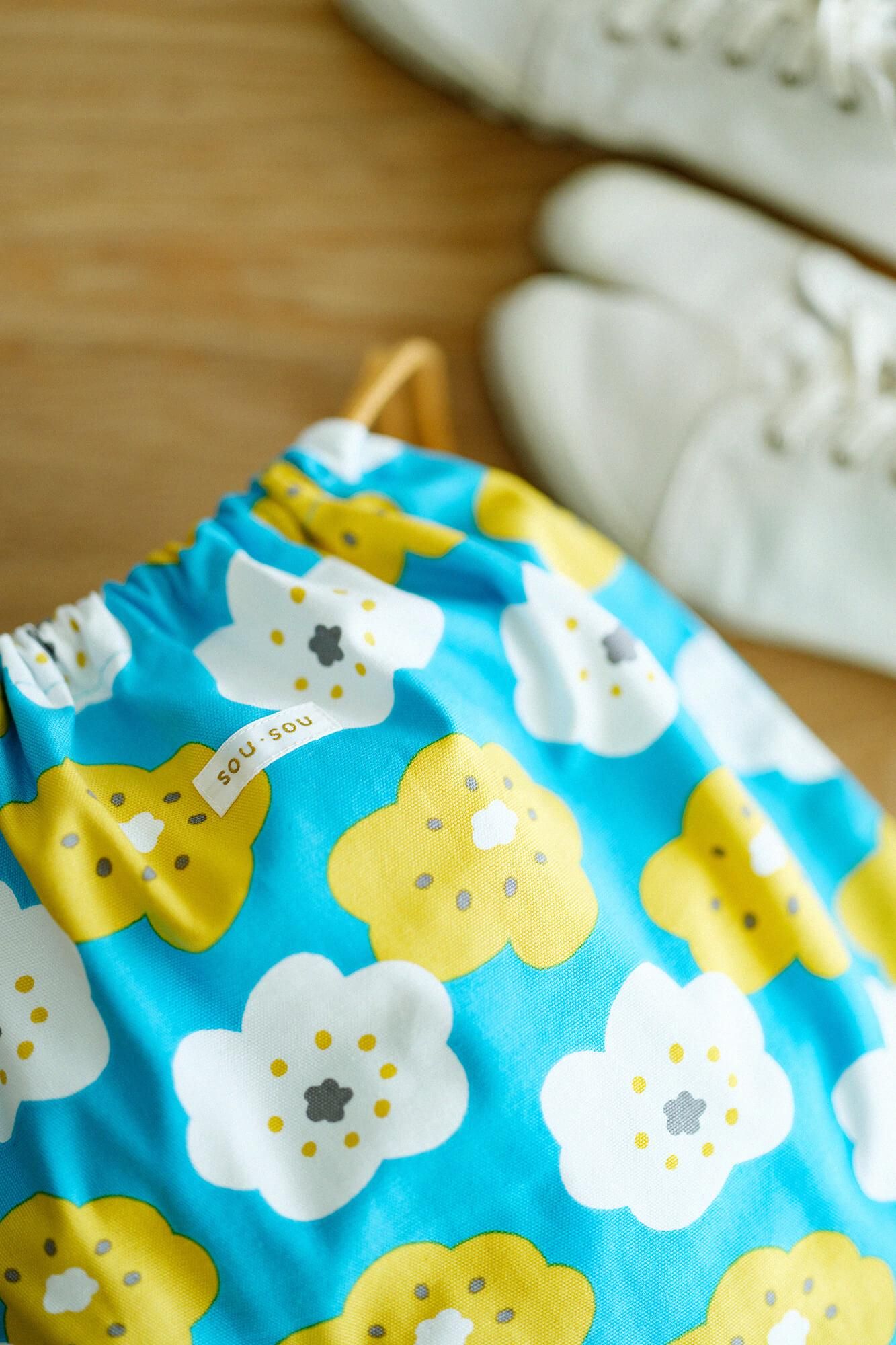 SOU・SOU×Maruma拉链袋L/微笑