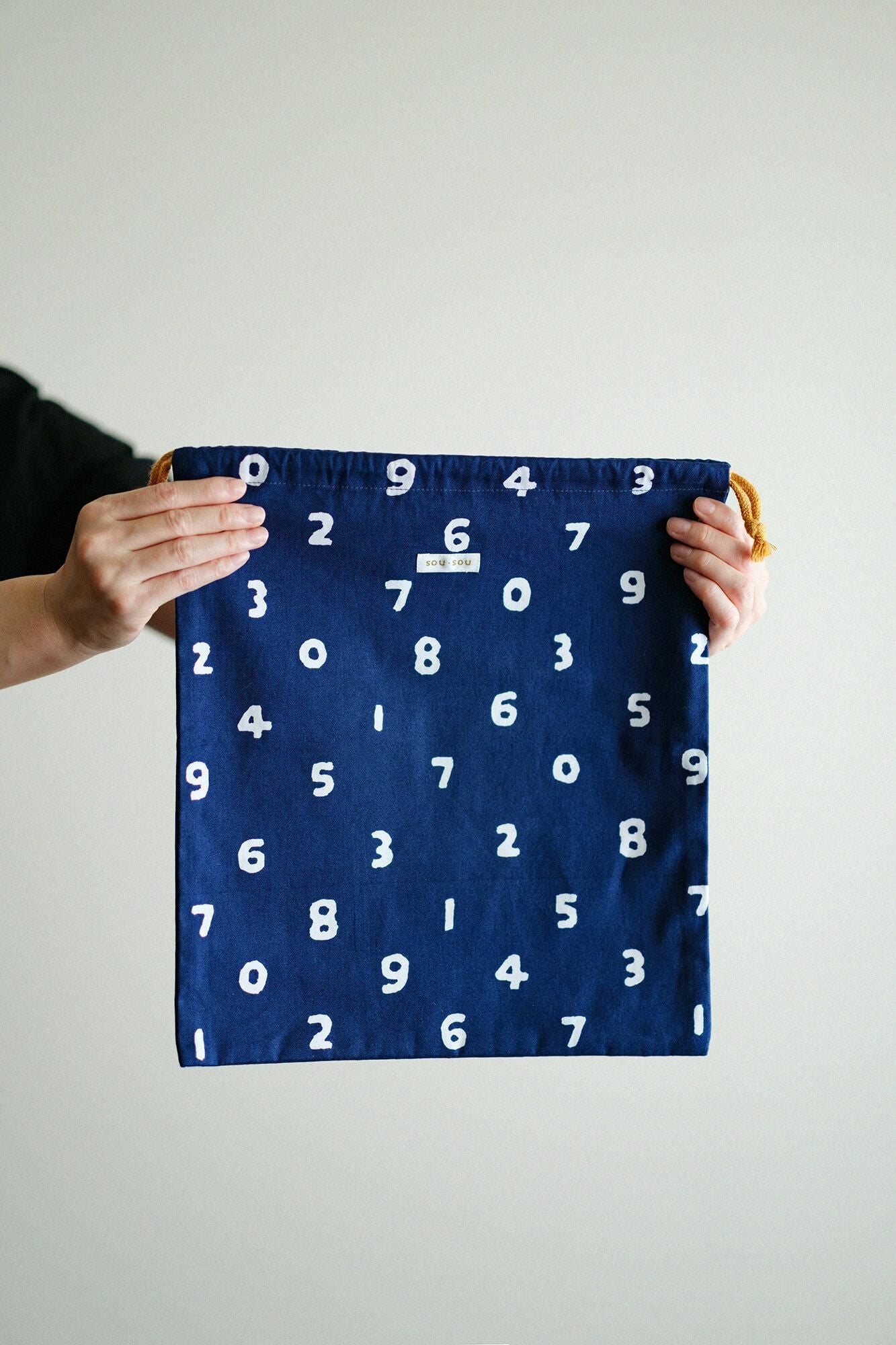 SOU・SOU×Marushin Kordelzugtasche L/SO-SU-U