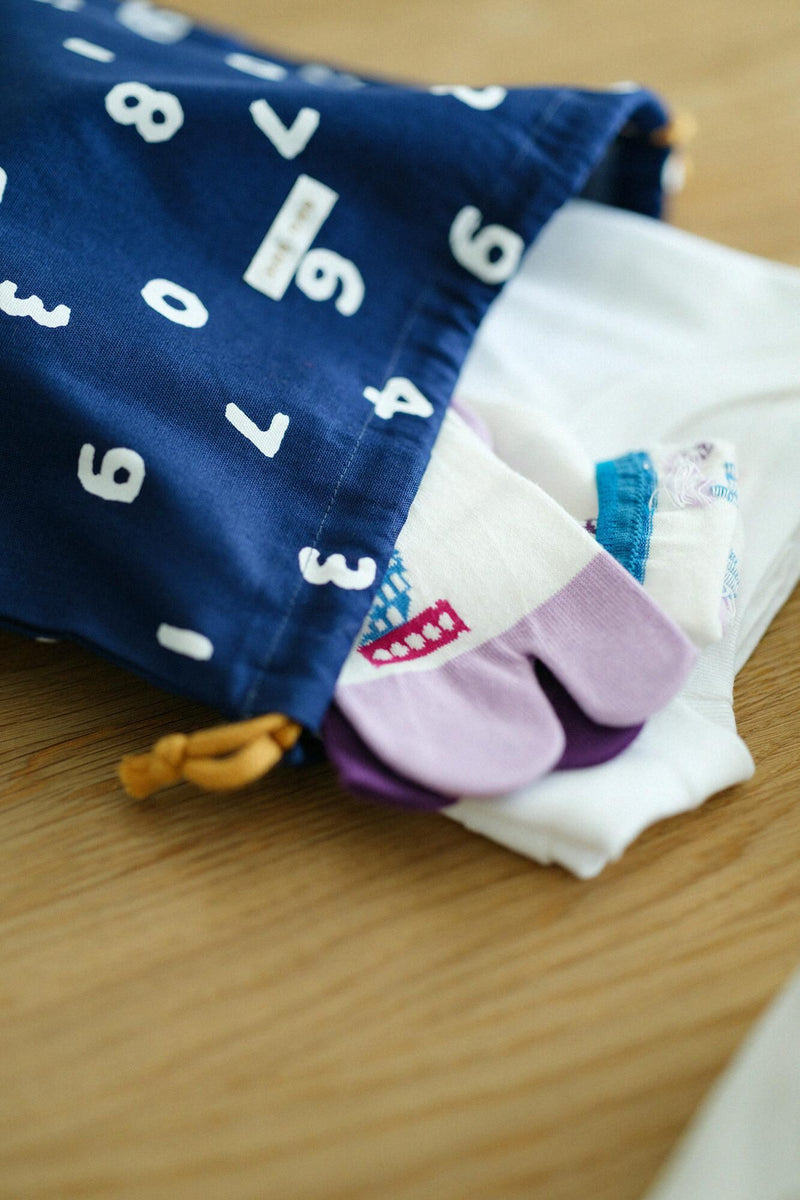 SOU・SOU×Marushin 抽绳袋