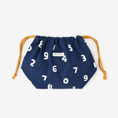 SOU・SOU×丸眞便當抽繩袋／SO-SU-U十數