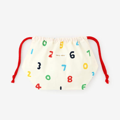 SOU・SOU× Marushin-Kordelzugbeutel mit Seitenfalte /SO-SU-U Fünf Farben (Goshiki)