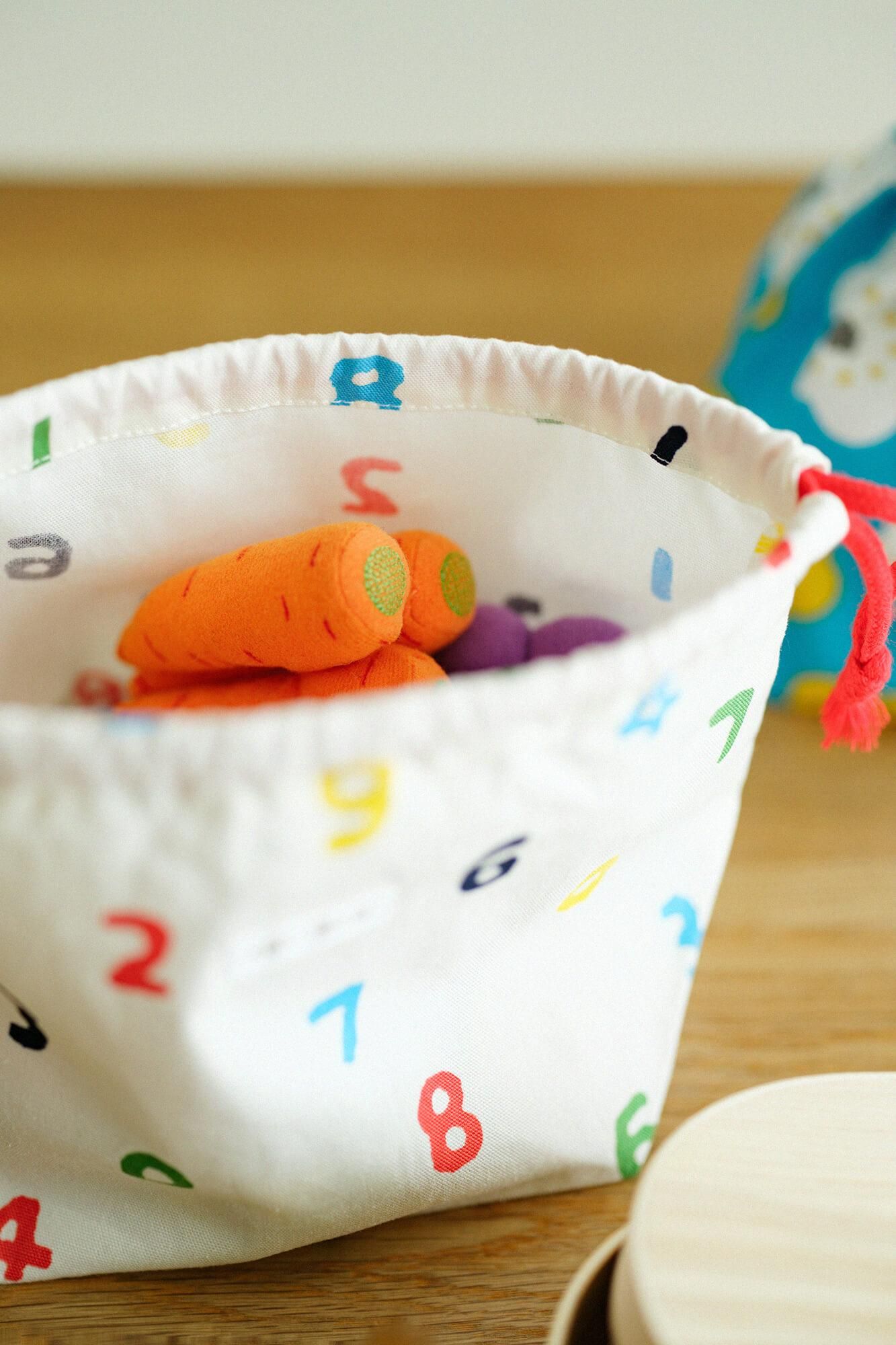 SOU・SOU×丸眞便當抽繩包／SO-SU-U十數五色