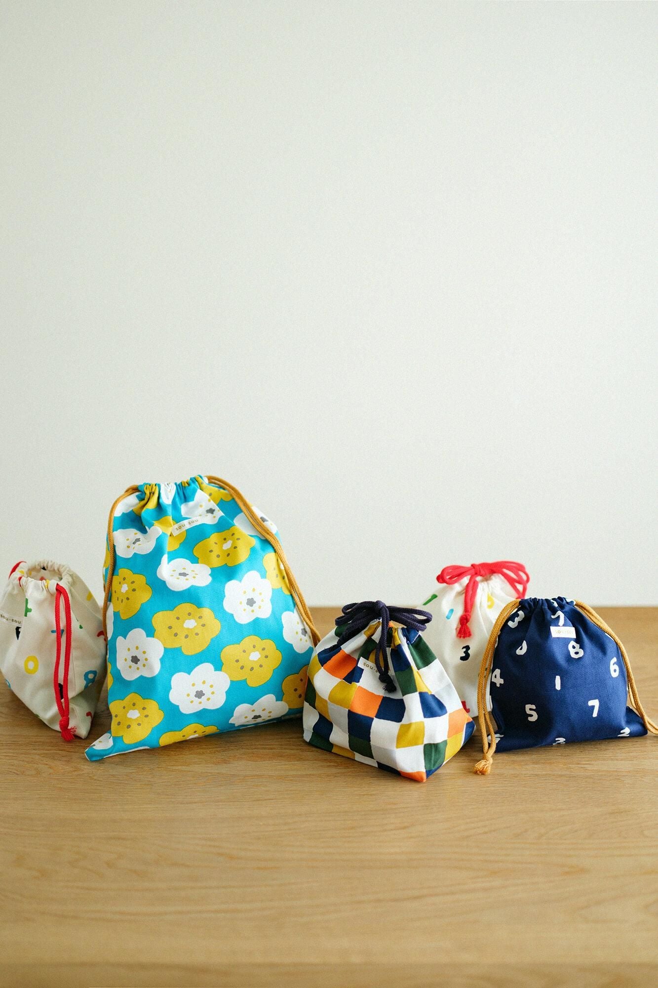 SOU・SOU×Marushin Lunch Box Drawstring Bag / Daily