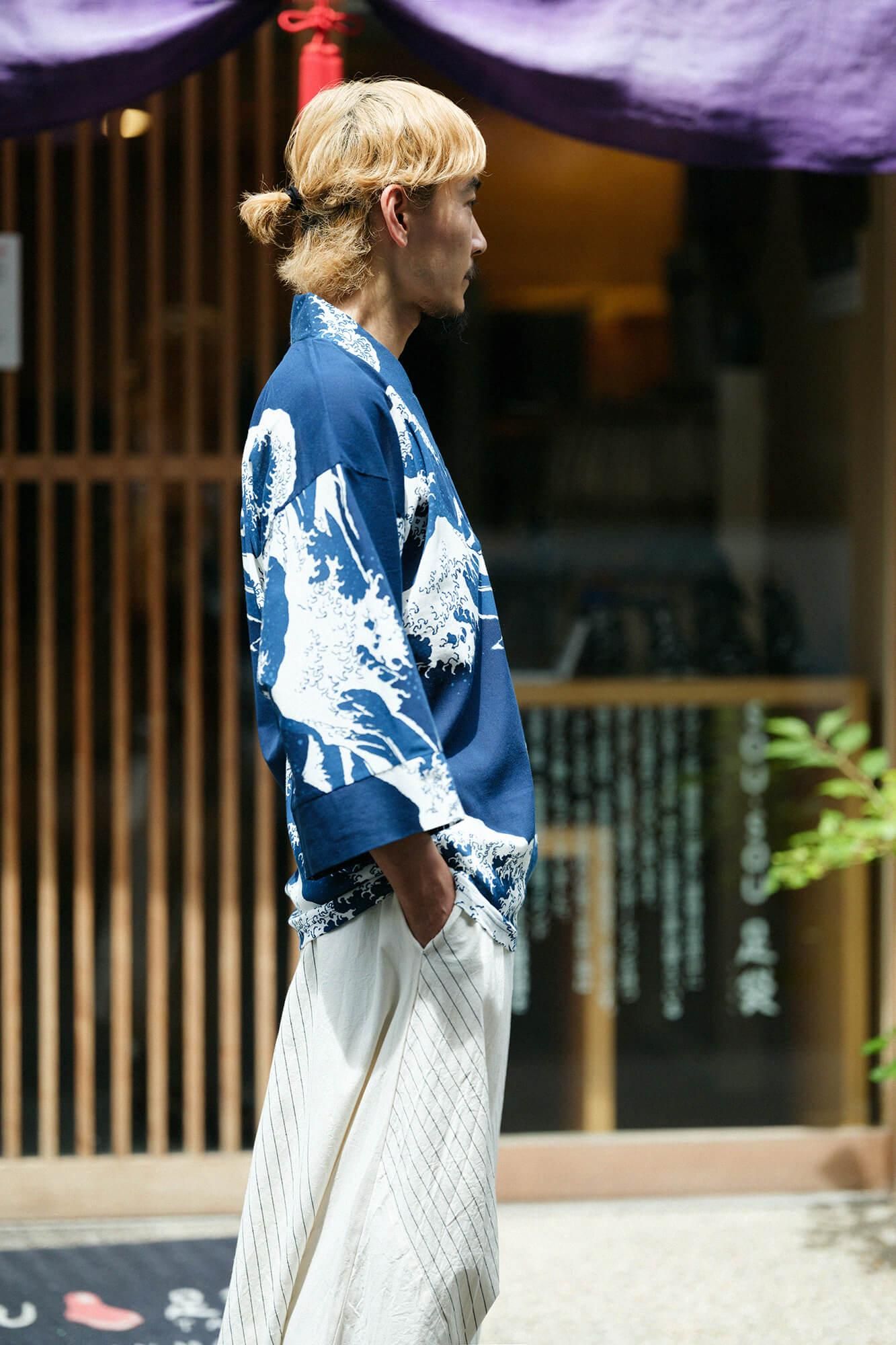 타카시마치지미 40/40 쪽 나염 후우비 우에／호쿠사이 카나 가와 오프 쇼어 (Kanagawa Okinawa Miura) 사본 (프레스)