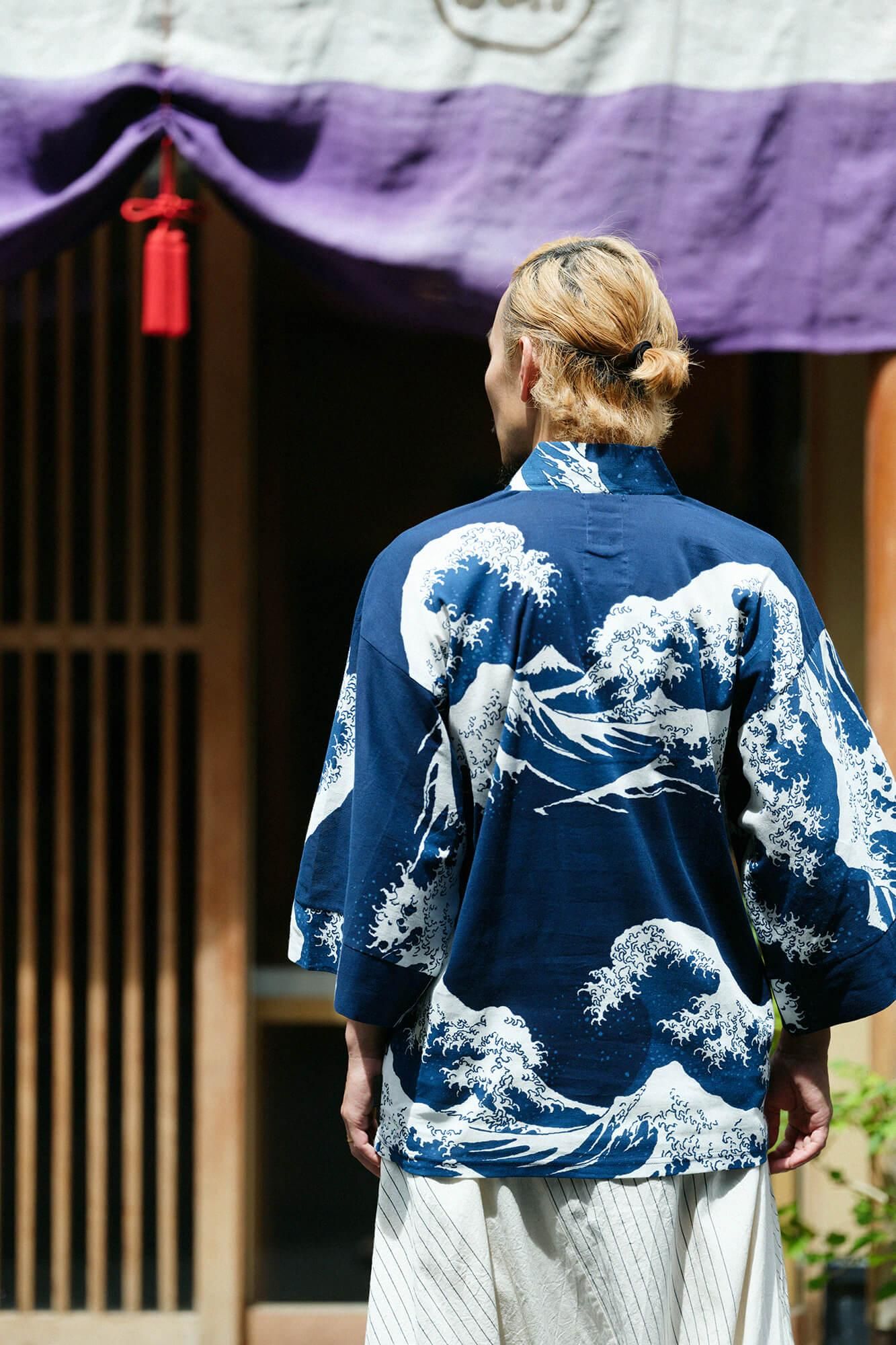 타카시마치지미 40/40 쪽 나염 후우비 우에／호쿠사이 카나 가와 오프 쇼어 (Kanagawa Okinawa Miura) 사본 (프레스)