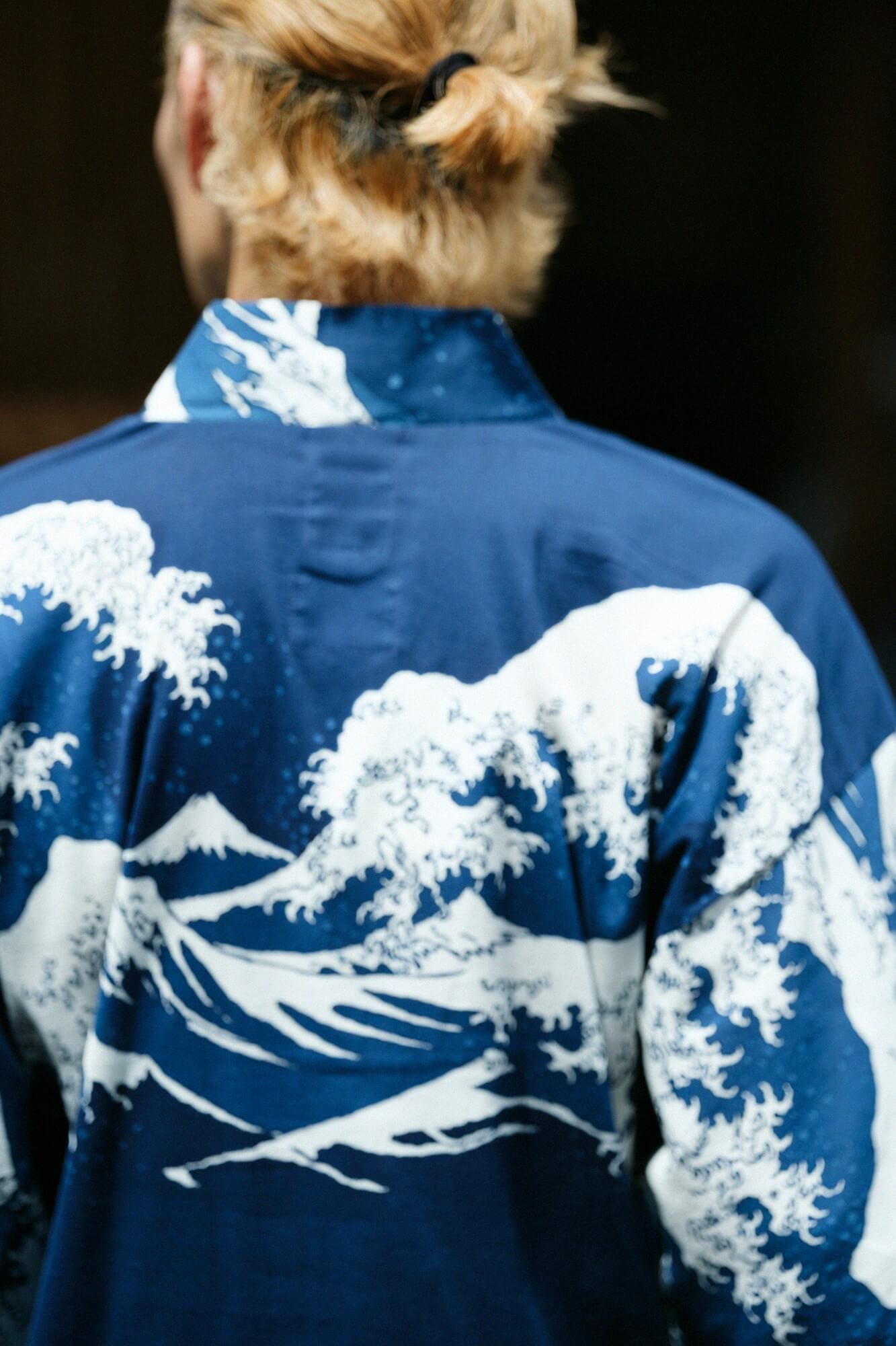 타카시마치지미 40/40 쪽 나염 후우비 우에／호쿠사이 카나 가와 오프 쇼어 (Kanagawa Okinawa Miura) 사본 (프레스)