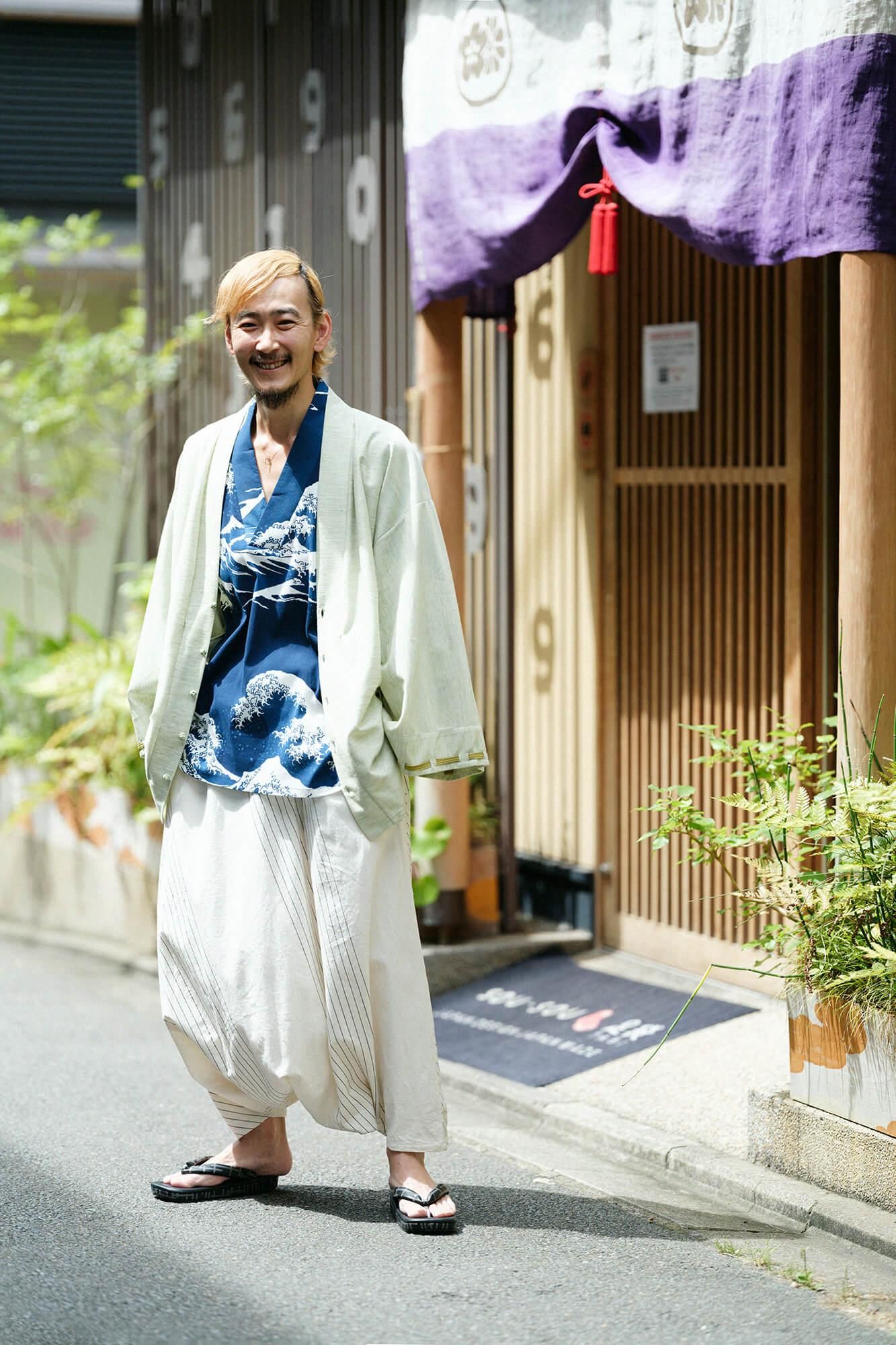 타카시마치지미 40/40 쪽 나염 후우비 우에／호쿠사이 카나 가와 오프 쇼어 (Kanagawa Okinawa Miura) 사본 (프레스)