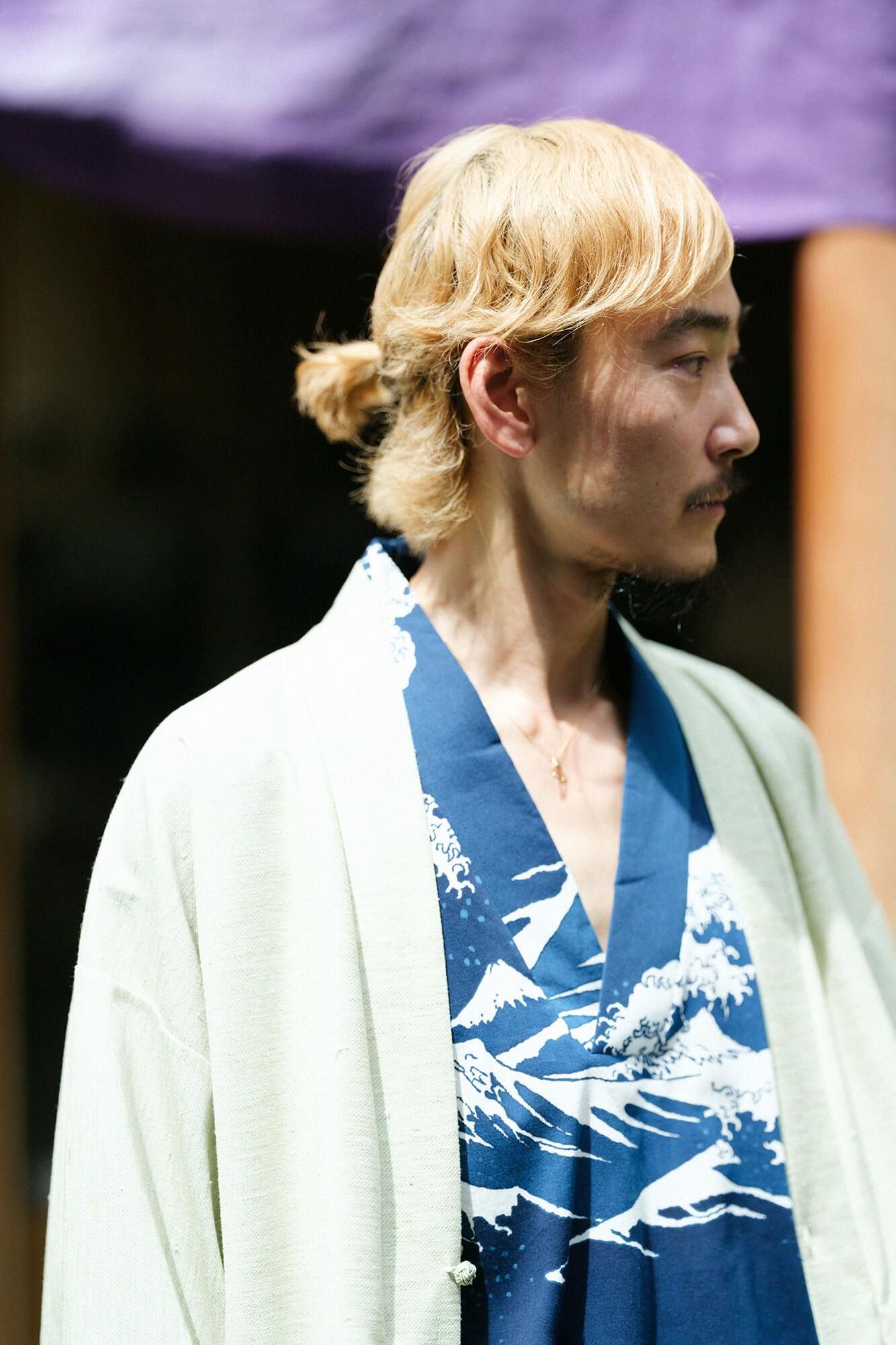 타카시마치지미 40/40 쪽 나염 후우비 우에／호쿠사이 카나 가와 오프 쇼어 (Kanagawa Okinawa Miura) 사본 (프레스)