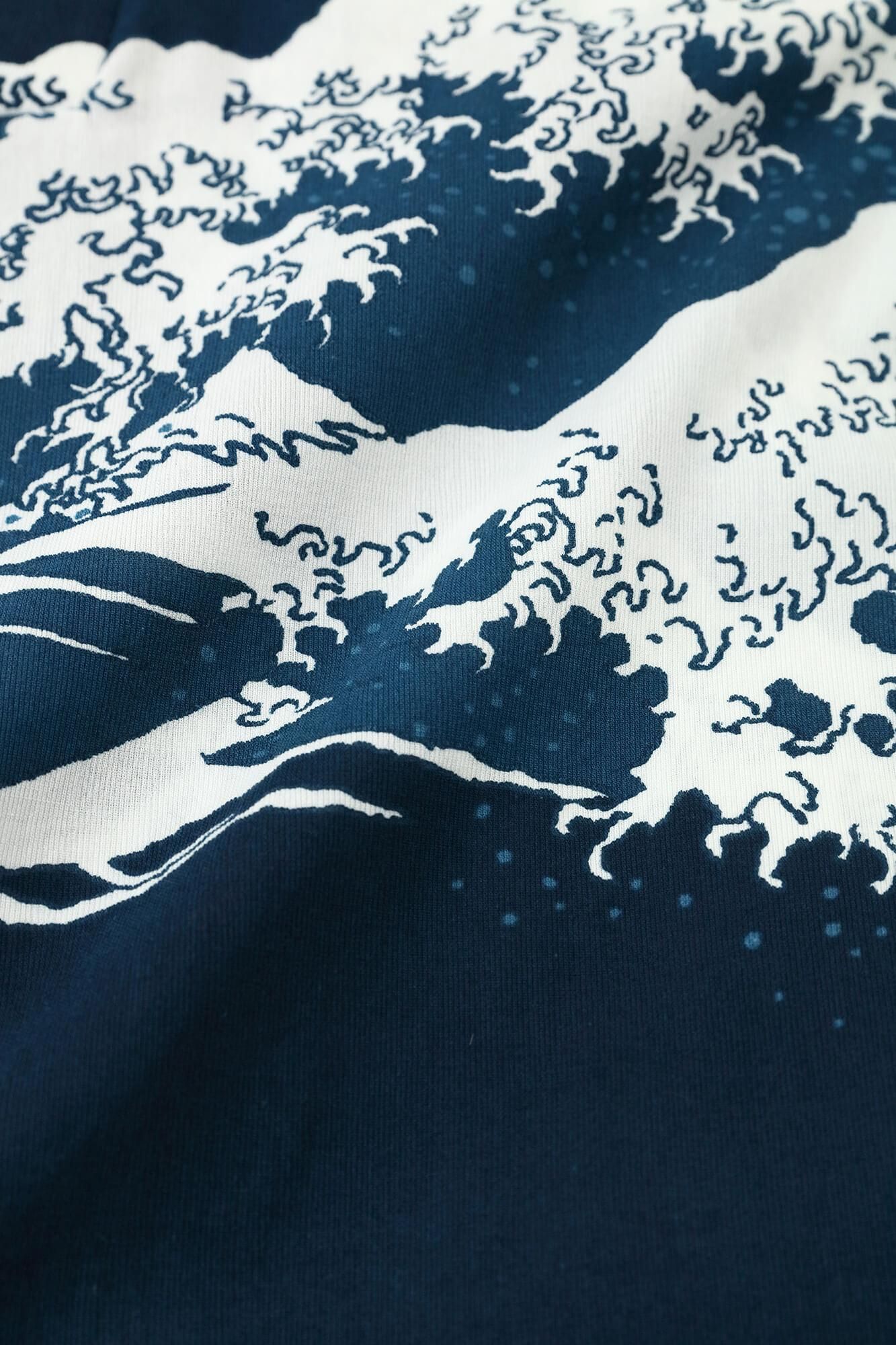 타카시마치지미 40/40 쪽 나염 후우비 우에／호쿠사이 카나 가와 오프 쇼어 (Kanagawa Okinawa Miura) 사본 (프레스)